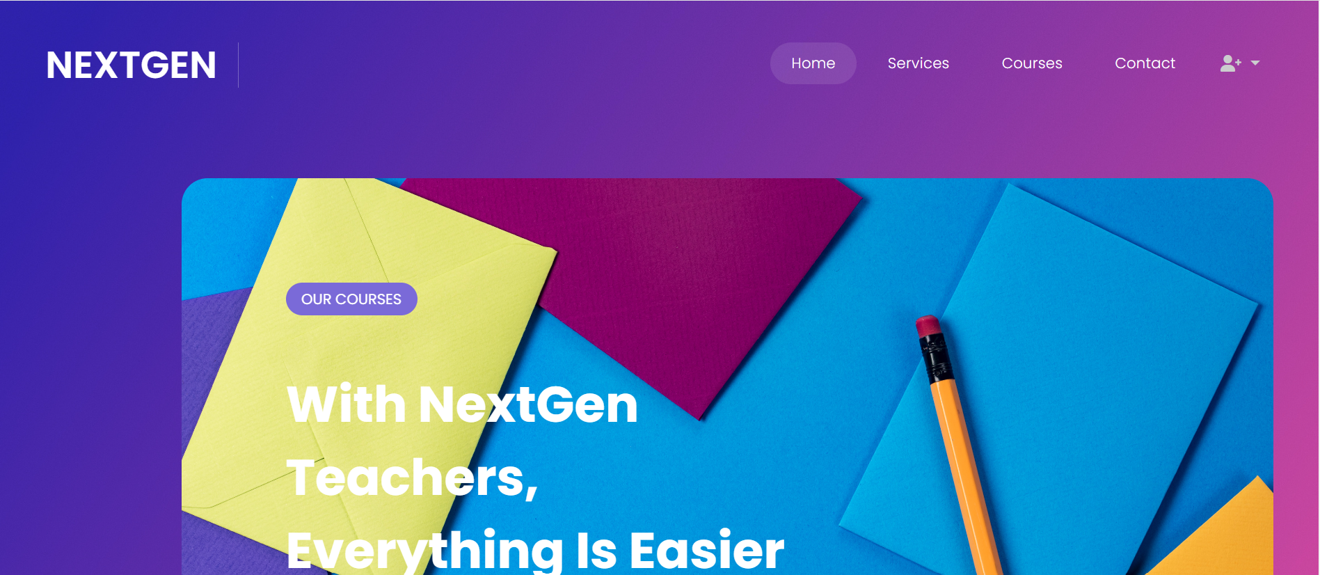 NextGen: E-Learning System