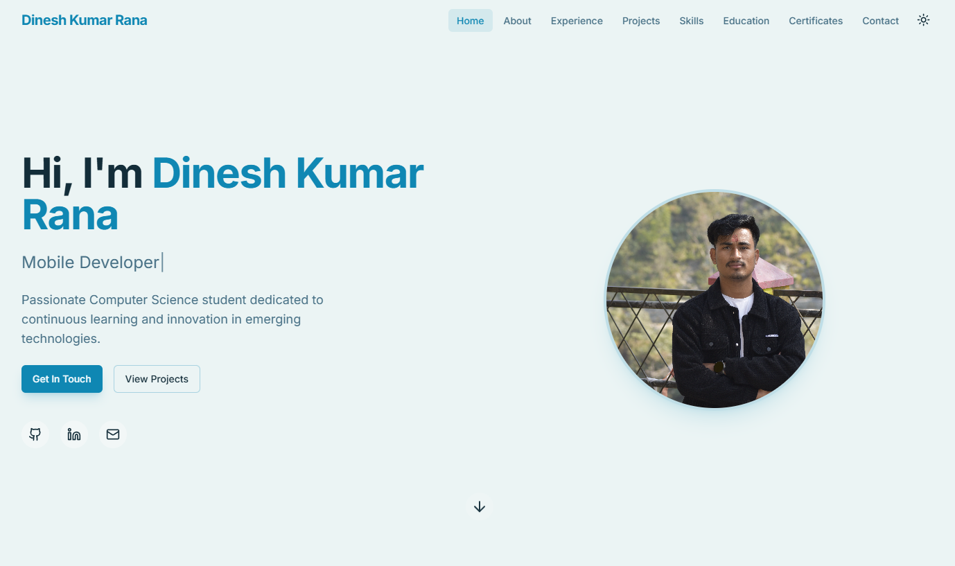 Portfolio: Personal Site